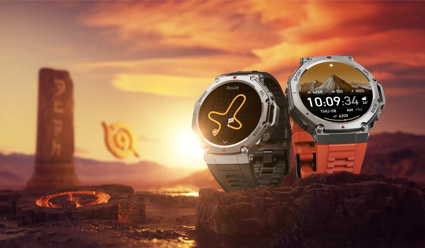 New T-Rex3 GPS Smart Watches 2025 for Xiaomi IOS Military Smartwatch Men 10ATM Waterproof 170 Sport Modes Built-in GPS BT Call