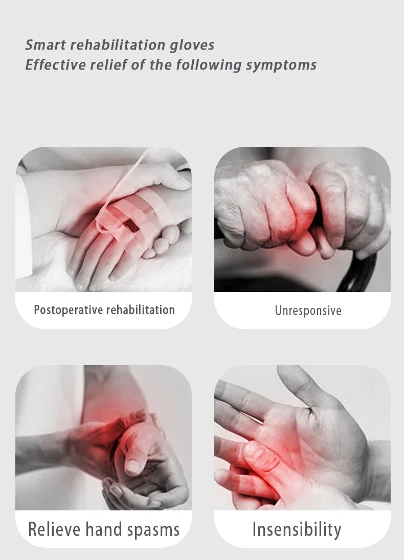 Hemiplegia Rehabilitation Equipment Stroke Recovery Robot Glove Cerebral Infarction Training Device Finger Hand Function Workout