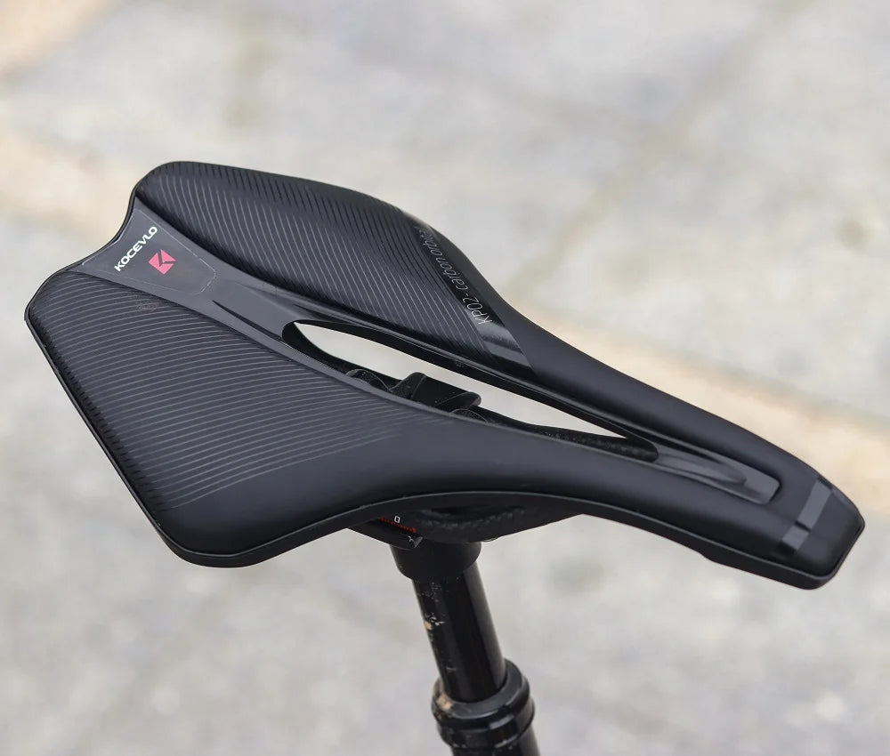 KOCEVLO Dimension 143 Carbon Saddle Ultralight 120g Breathable Comfortable Seat Cushion Bike Racing Saddle Carbon Rails