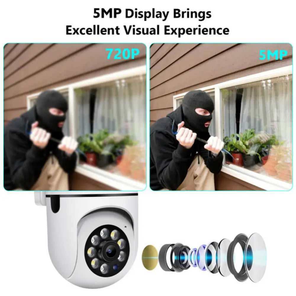 Wifi Camera YCC365 Plus Smart 4X Digital Zoom AI Human Detect Wireless Camera Security Surveillance CCTV With 1080P IP Camera