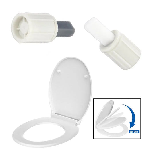 Toilet Lid Hinges Toilet Soft Close Fittings Toilet Cover Mounting Fixing Connector Replacements Parts Rotating Damper Hinges