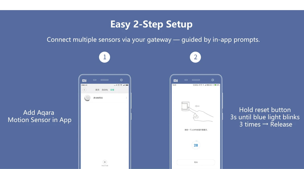 New Aqara Motion Sensor Smart Human Body Sensor Body Movement Wireless ZigBee Gateway Smart Home for Alexa Mijia Apple Homekit