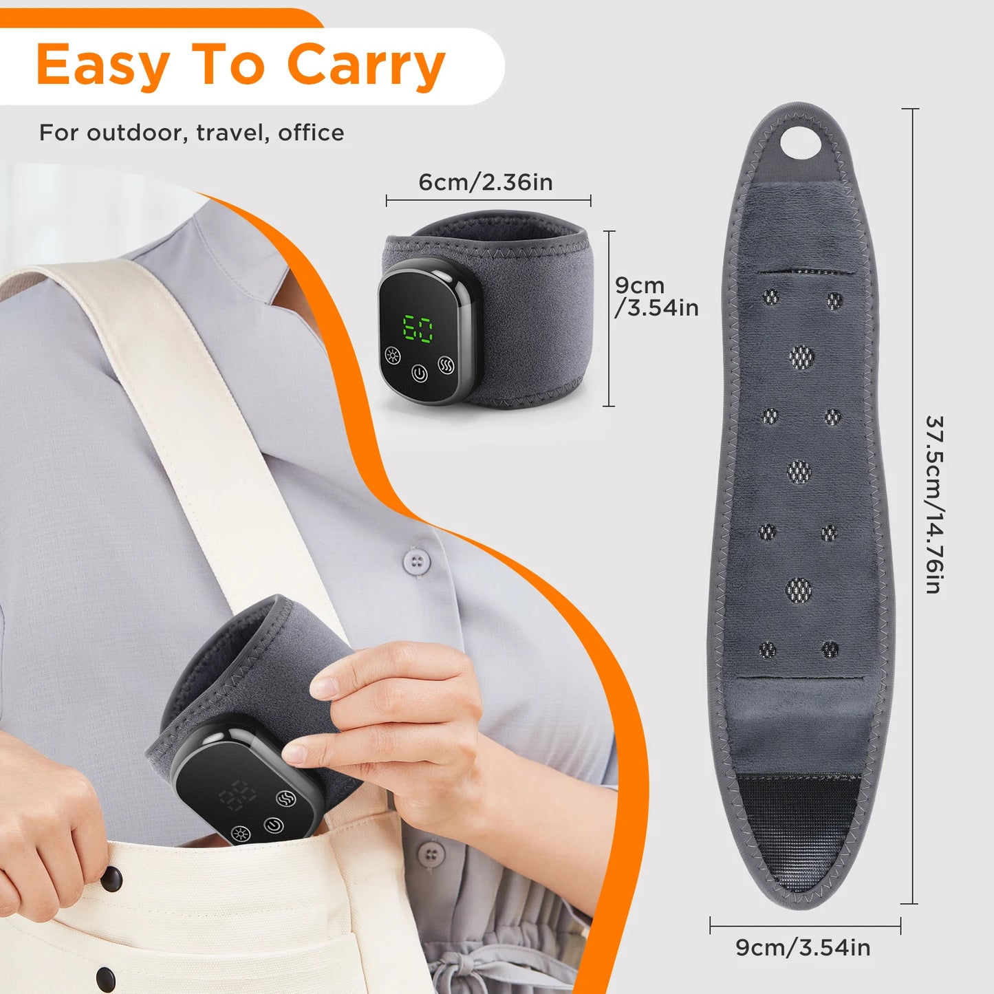 Electric Ankle Protector Ankle & Wrist Massager Foot Brace Hot Compress Vibration Ankle Support Guard Band Muscle Relaxation