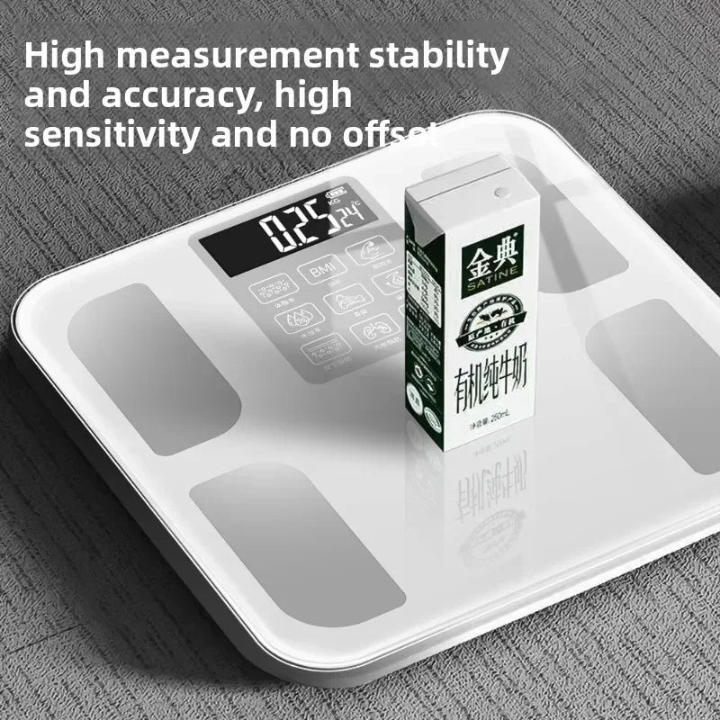 Xiaomi Bluetooth Body Fat Scale App Body Fat Scale Home Precision Charging Weight Scale Body Fat Scale Connected to Mi Home APP