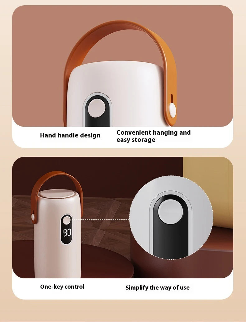 Portable Clothes Dryer Compact Electric Drying Machine for Home Foldable Clothes Dryer Convenient clothing drying in dormitories