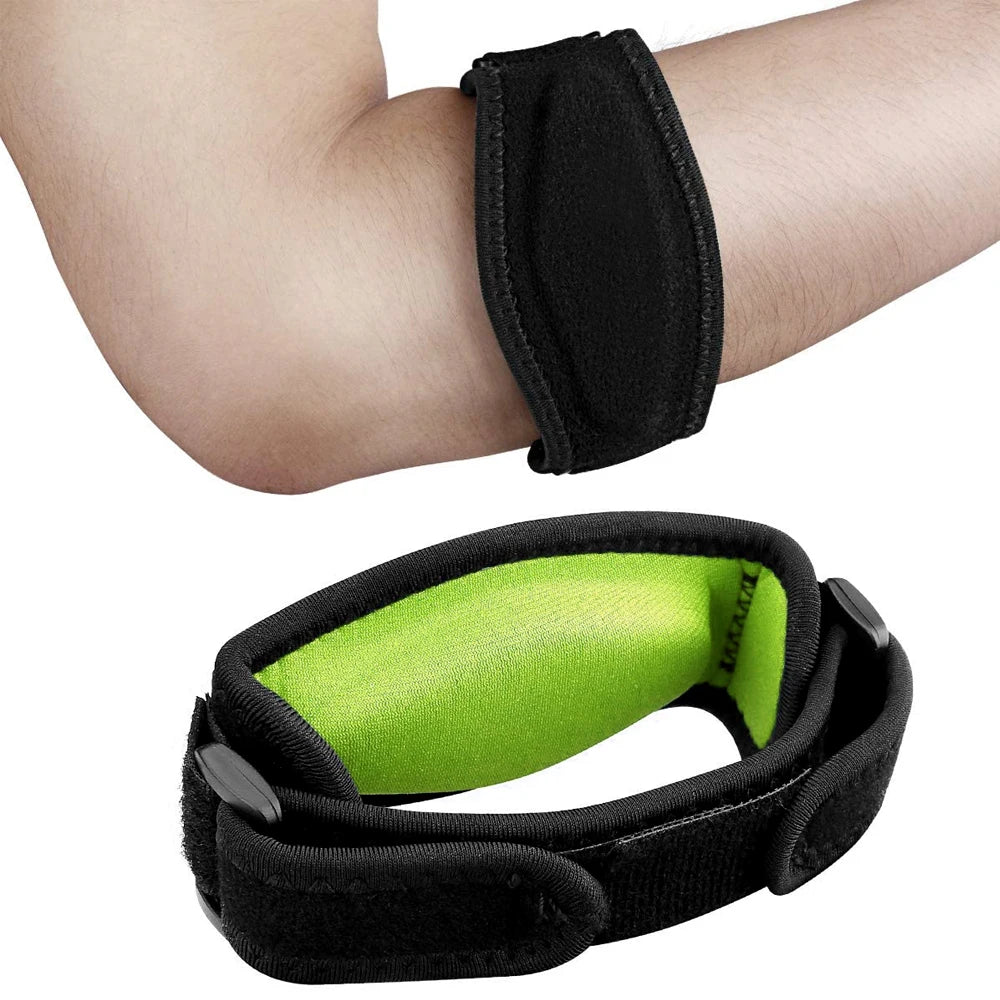 1Pcs Adjustable Elbow Support Basketball Tennis Golf Elbow Strap Elbow Pads Lateral Pain Syndrome Epicondylitis Braces Sports