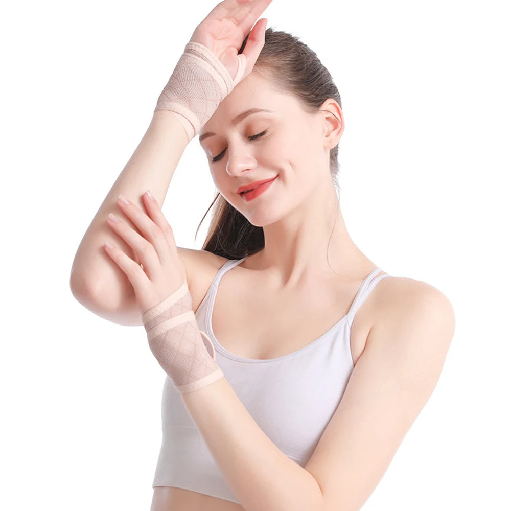 1 PCS Sports Professional Wrist Protector Arthritis Protection Support Sleeve Breathable Elastic Glove Wrist Protector Men Women