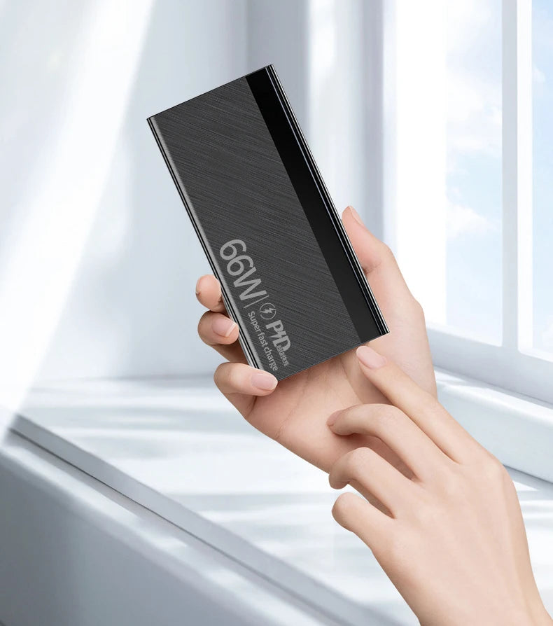 Power Bank 30000mAh 66W Fast Charging Powerbank Portable Charger External Battery Pack For iPhone 15 14 13 Huawei Xiaomi Samsung