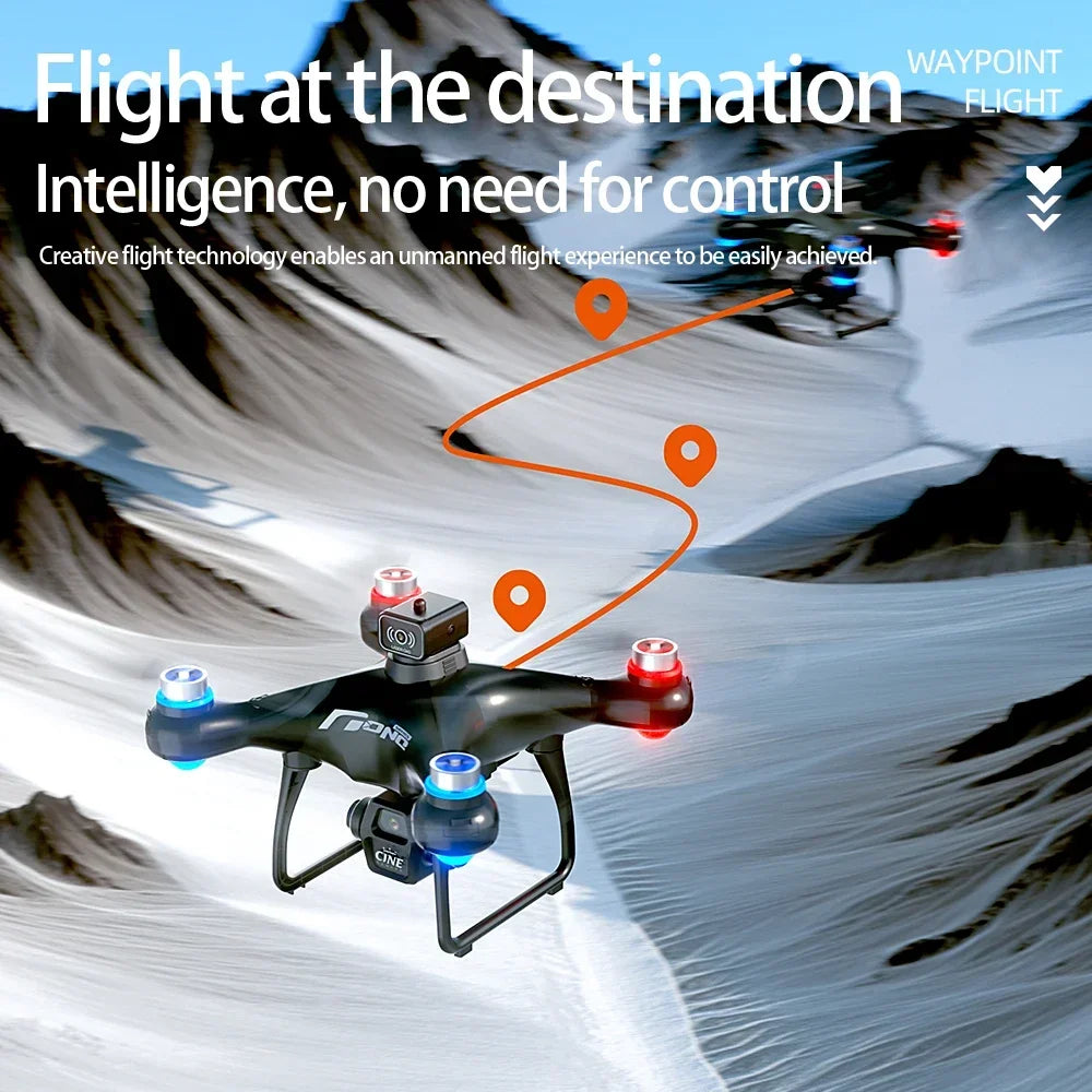 E55 Air Screen Control Drone Professional Wide RC Dron HD 4K Camera Foldable Helicopter Aircraft Quadcopter Drone Kid Gift Toys