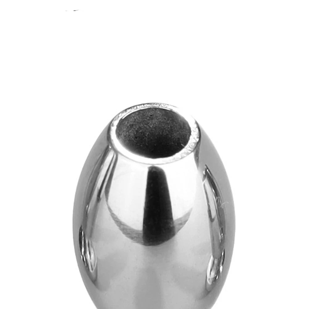Spindle Smooth Stainless Steel Penis Penis Plug Dilator Cum Thru Cather Urethral Plug Dilator Sounds Cathe Hollow Tube
