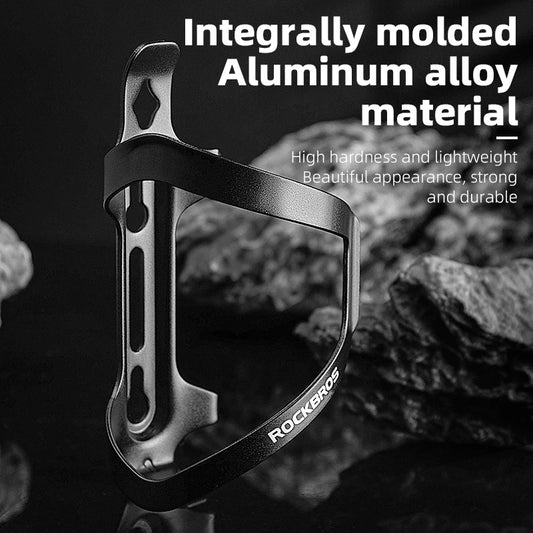 ROCKBROS Bicycle Bottle Cages Aluminium Alloy Cycling Water Bottle Holder Ultralight Cup Bracket Mount MTB Road Bike Accessories