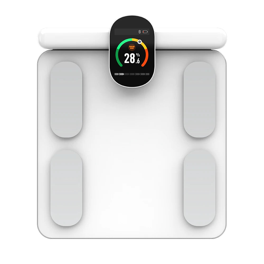 Fitdays Home Smart Bioimpedance Scale 8 Electrode Body Fat Scale Weight Balance Scale Smart Body Composition Scale