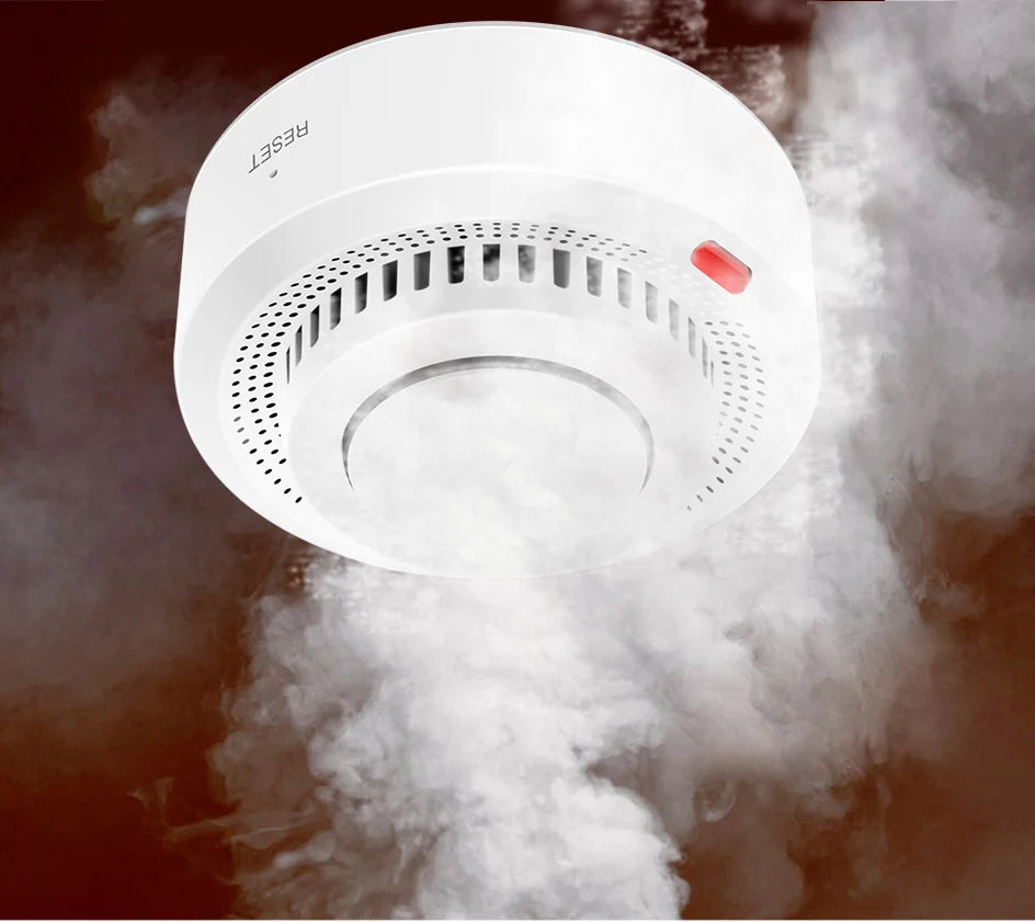 Tuya Smart WiFi Smoke Sensor Fire Protection Smoke Detector 85dB Sound Security System Firefighters Smartlife APP ControlSmoke DetectorsGoWisse.com