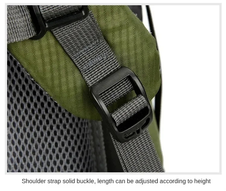 50L Travel Backpack Camping Bag For Men Large Hiking Bag Tourist Rucksack Waterproof Outdoor Sports Climbing Mountaineering Bag