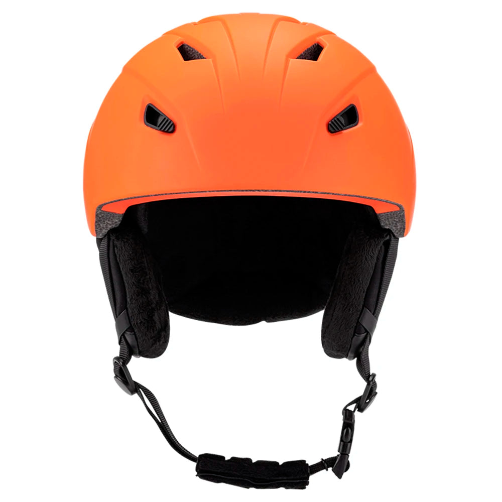 Ski Helmet Integrated Warm Snow Sports Helmet Adjustable Lightweight Comfortable Winter Snowboard Helmet with 14 Air Vent Holes