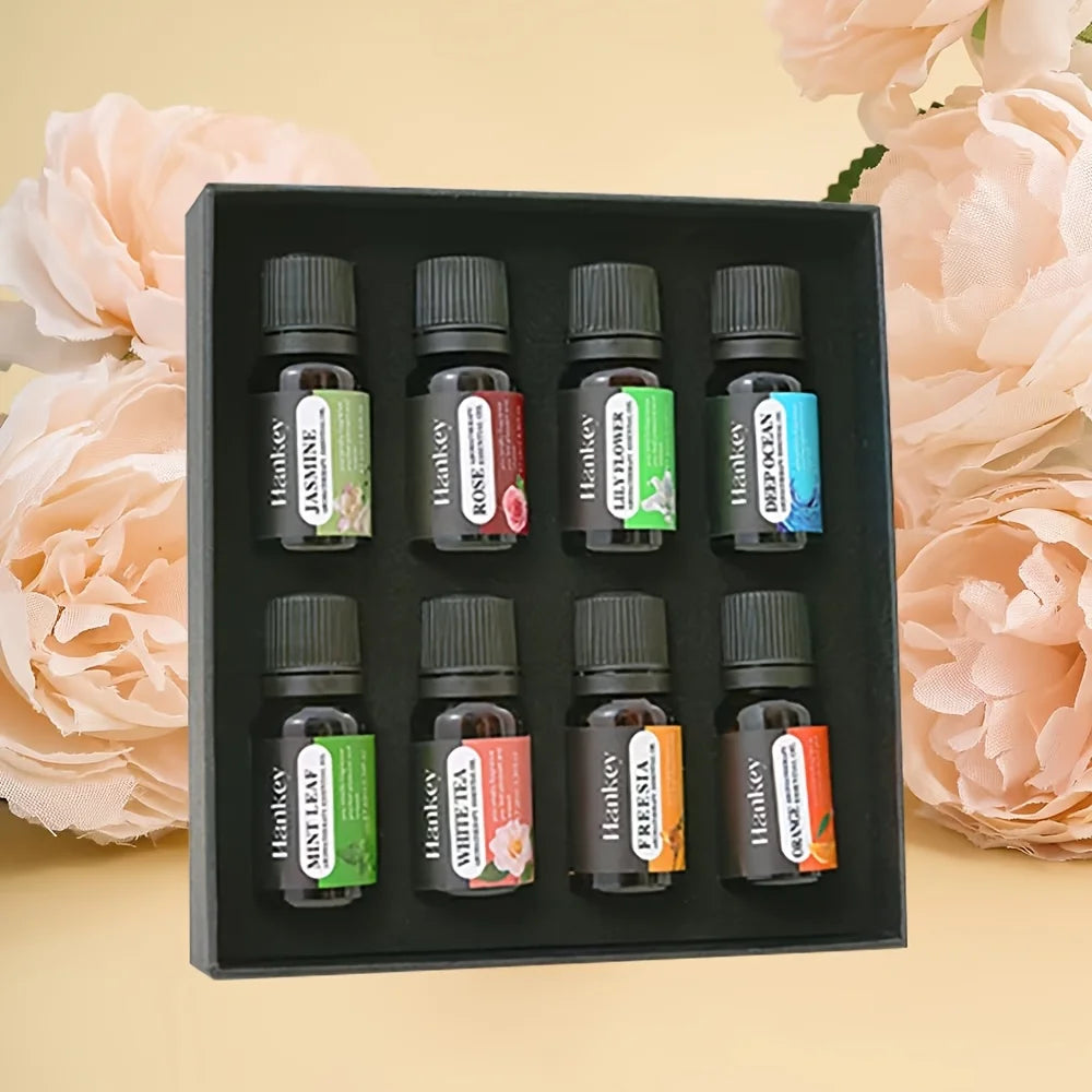 6-Piece Essential Oil Set with 6 Fragrance Options -Oils for Aromatherapy, Used For Diffuser Aroma