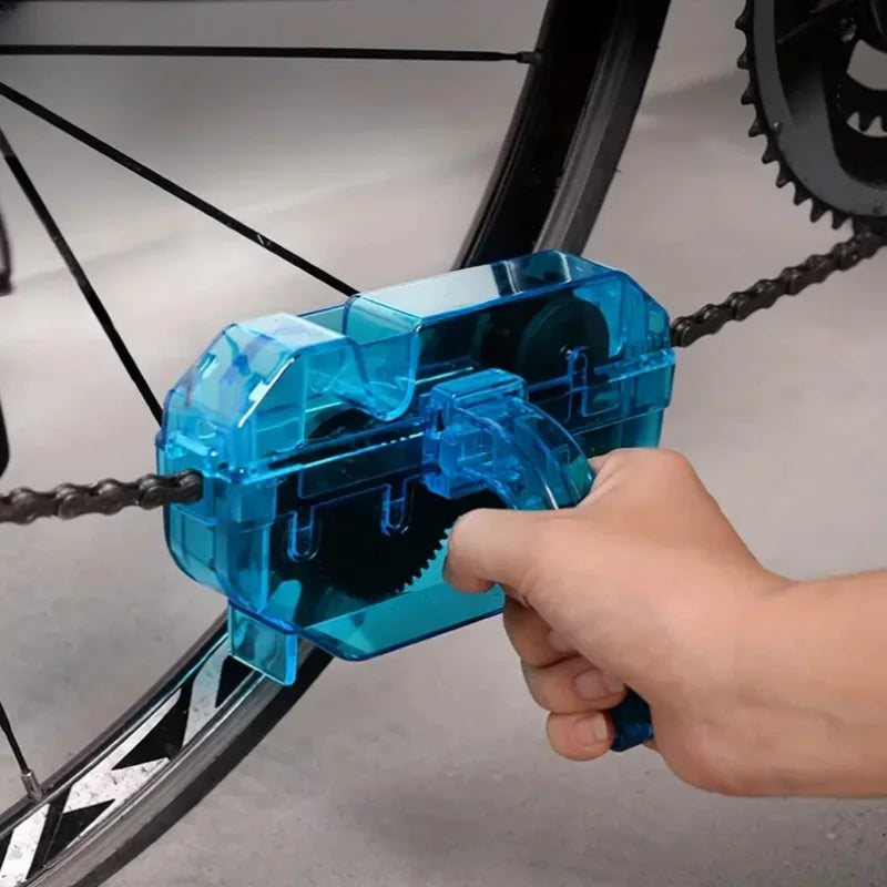 3D Chain Brush and Cleaner Set - Protect Your MTB Bike Chain with Easy Wash Tool and Oil Application