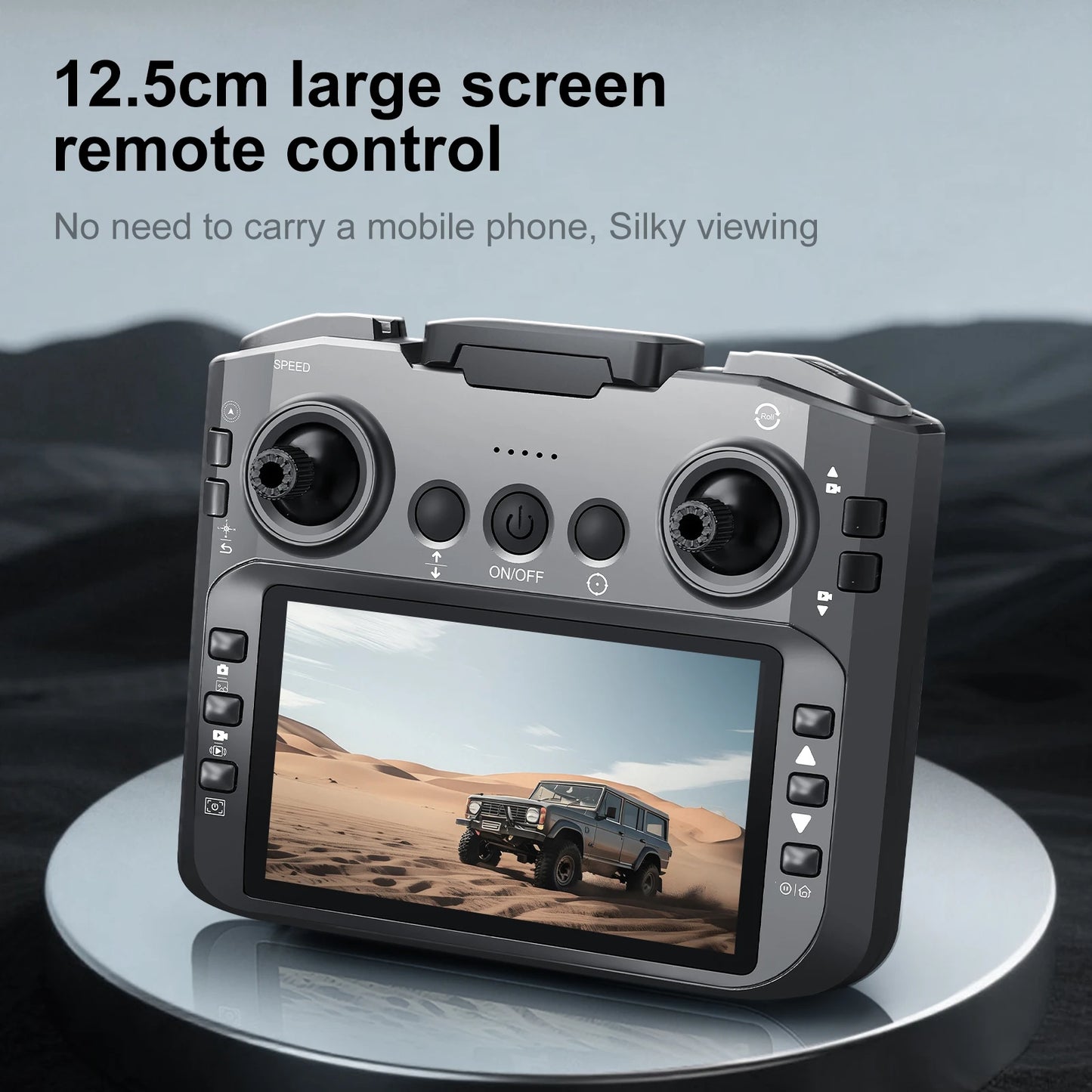 E88GT Drone 8K Professional HD 360° Dual Camera 12.5cm Screen Remote Control Brushless Motors Obstacle Avoidance Quadcopte 2025