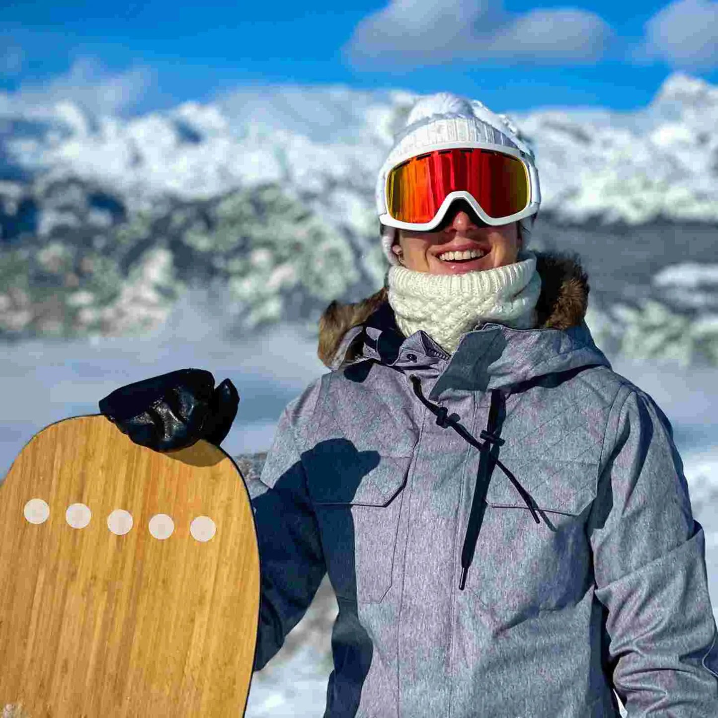 30 Pcs Ski Anti Slip Pad Snowboard Step Mat Nonslip Sticker Winter Sports Accessories Outdoor Skate Gear Keep Warm Supplies