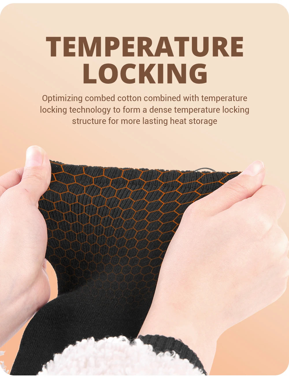 Winter Heated Sock Rechargeable Battery Stocking Men Women Electric Heating Ski Socks Sports Thermal Warmer Foot