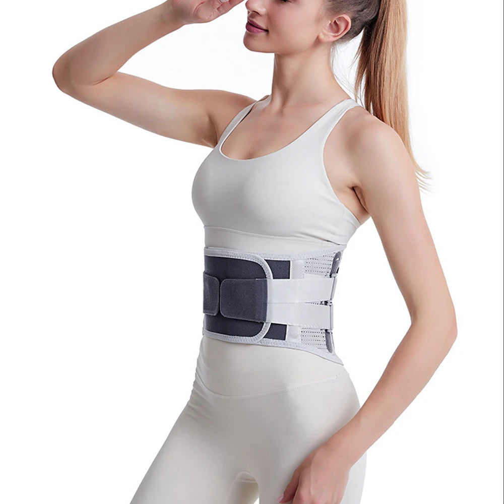 Lumbar Support Belt Adjustable Lumbar Brace Scoliosis Fitness Weight Lifting Squatting Hard Pulling Belt Abdominal Muscle