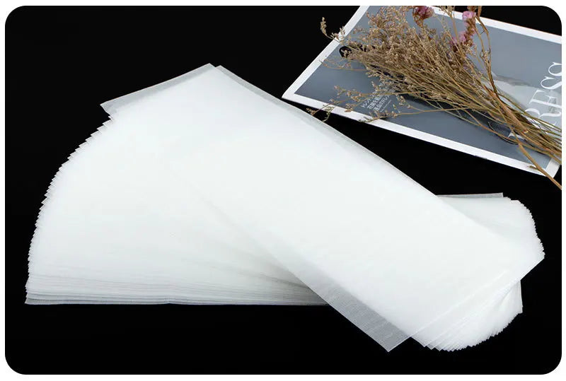 50PCS/100PCS Disposable Hair Dye Foam Paper Professional Hair Coloring Highlighting Strips Tools
