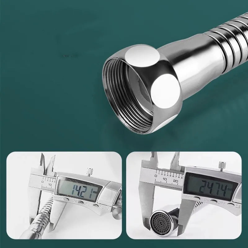 Stainless Steel Universal 1080° Rotation Faucet Sprayer Head For Kitchen Washbasin Extension Faucet Bubbler Tap Splash Nozzle