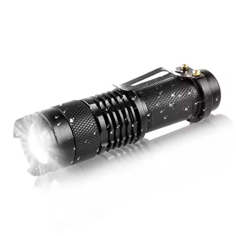 Portable LED Camping Lamps Tactical Flashlights 3-Mode Handheld Powerful LED Torch Light Lanterns Self Defense