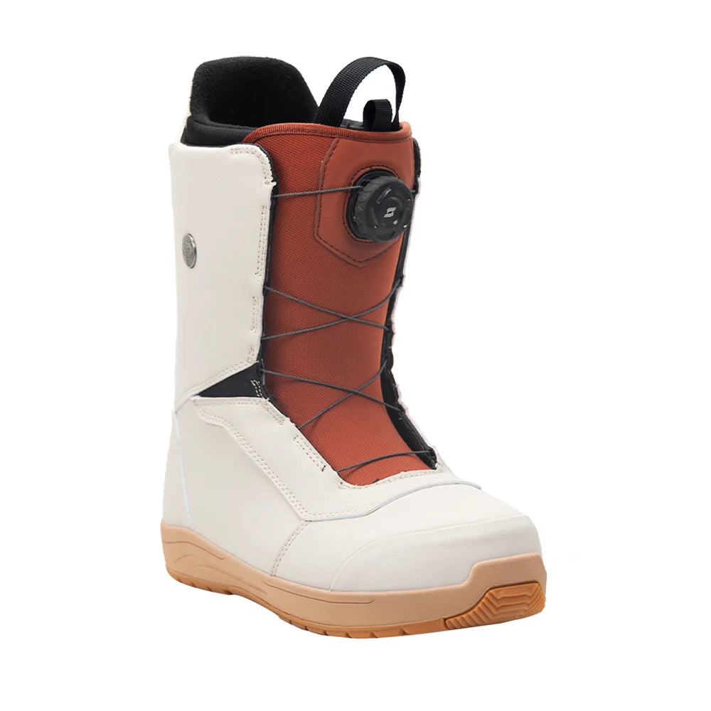 TERROR ONLY Quick Lacing Snowboard Boots FITGO System Single Dial Warm Waterproof Anti-Slip Shoes Men Women
