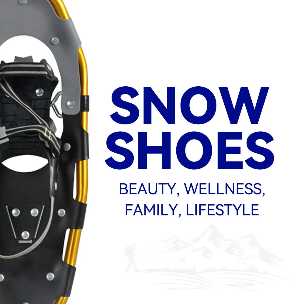30 Inch Lightweight Snowboard Aluminum Alloy Outdoor Snow Walking Shoes Snowshoes