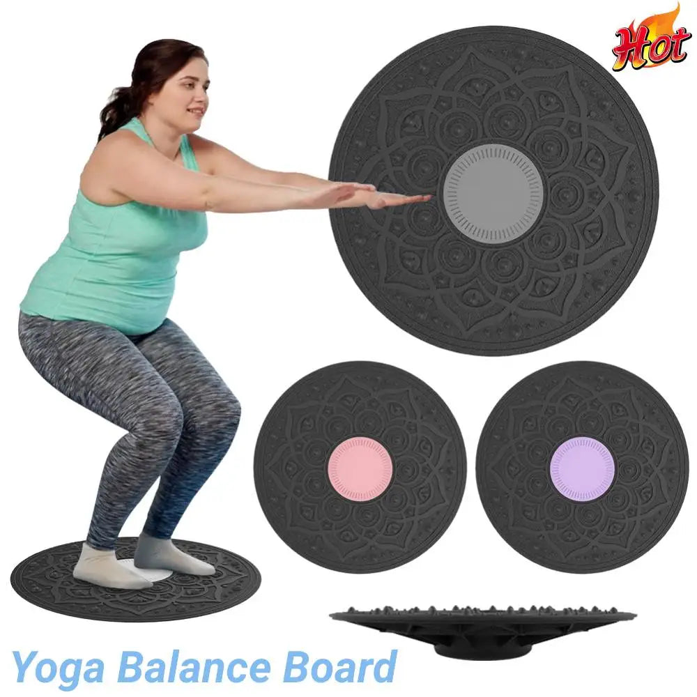 Yoga Balance Board Fitness Training Pedal Sensory Training Balance Board Home Fitness Equipment For Sensory Rehabilitation 