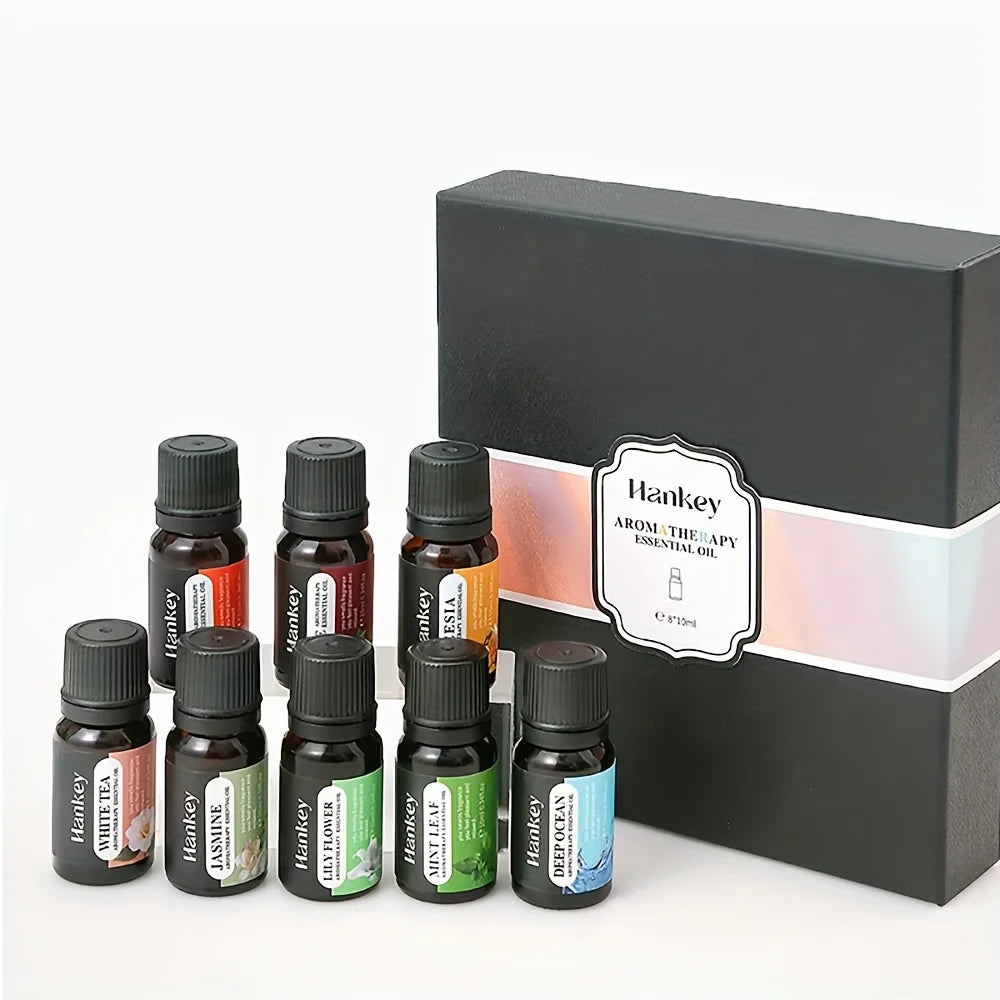 6-Piece Essential Oil Set with 6 Fragrance Options -Oils for Aromatherapy, Used For Diffuser Aroma