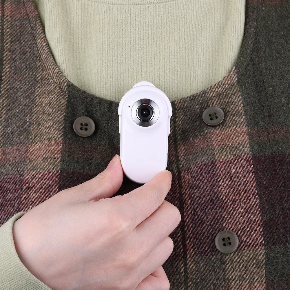 HD 1080P Wireless Collar Camera No WiFi Required Dog Cat Pet Collar Camera with Video Record Mini Body Camera for Indoor/Outdoor