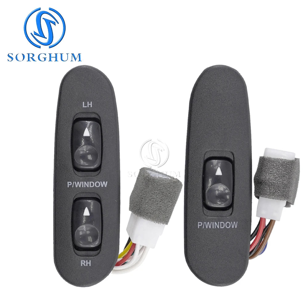 SORGHUM Car Front Left Right Power Window Lifter Switch Button For Hyundai H100 Bus Kasten 1996-2001 93691-43600 93692-43600