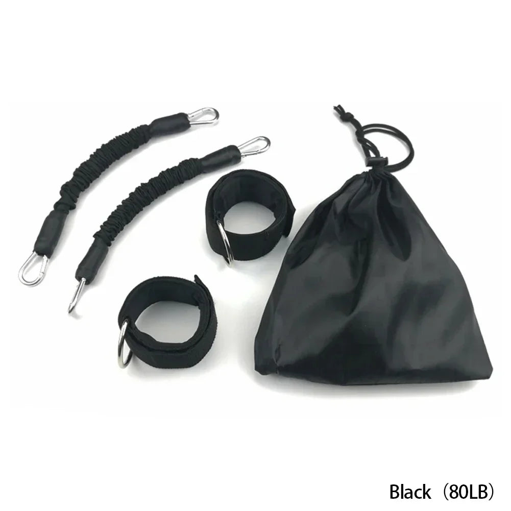 20LB-80LB Thicken Latex Gym Rubber Pull Rope Resistance Band Fitness Training Trainer Taekwondo Kick