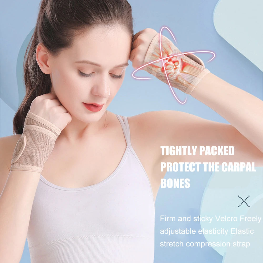 1 PCS Sports Professional Wrist Protector Arthritis Protection Support Sleeve Breathable Elastic Glove Wrist Protector Men Women