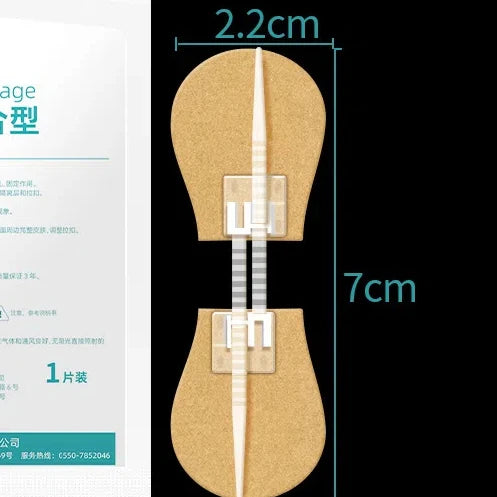 Zipper Tie Wound Closure Patch Hemostatic Patch Wound Fast Without Suture Zipper Outdoor Band-Aid Portable Quick Clot Wound