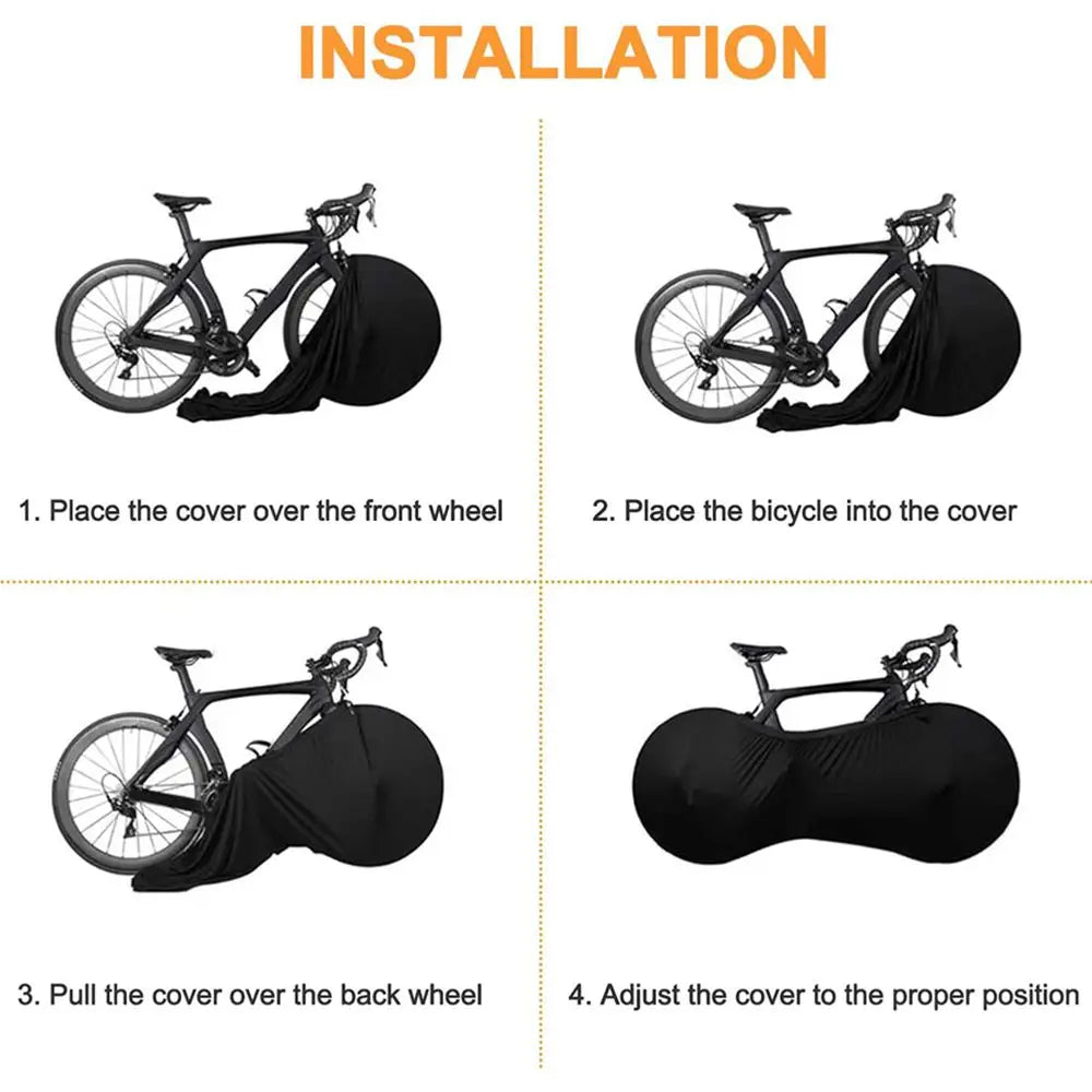 Bicycle Protector Cover Mountain MTB Road Bike Protective Gear Indoor Anti Dust Wheels Frame Cover Scratch Proof Storage Bag