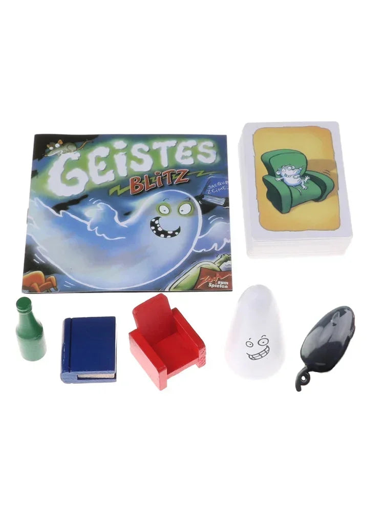 Geistes Blitz Family Party Fun with Ghost Blitz Board Game, New and Very Popular Indoor Game