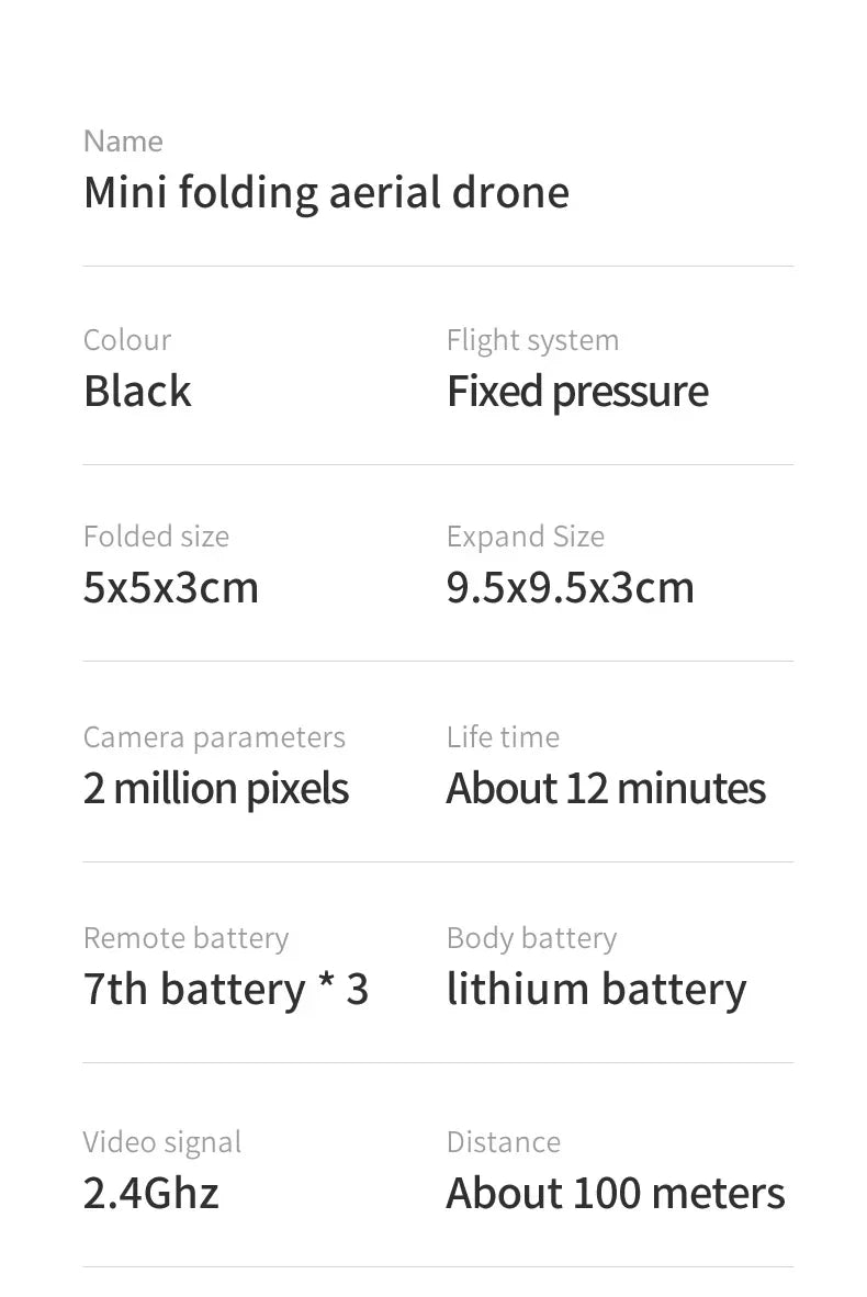 Xiaomi V2 New Mini Drone Professional HD Camera 5G Wifi FPV Air Pressure Altitude Hold Foldable Quadcopter RC Drone Toys UAV