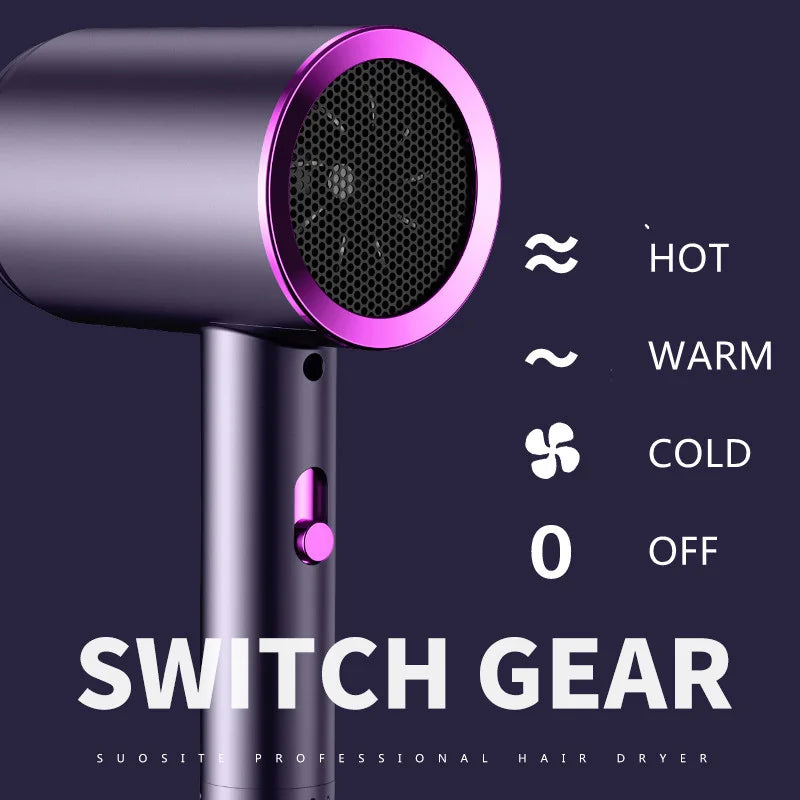 New Design Hair Dryer Household Dormitory Hammer Portable Negative Ion Hair Salon High-power Hair Dryer for Home