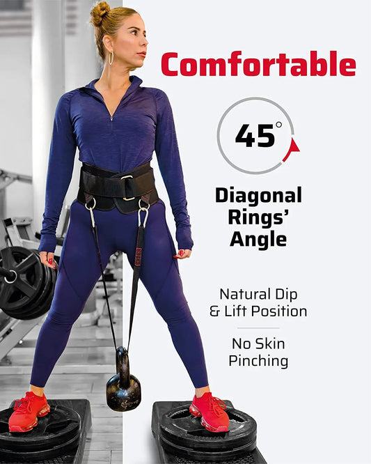 EVA Weight Lifting Fitness Belt Squat Hard Pull Lifting Gear Equipped with Professional Strength Training Waist Protection