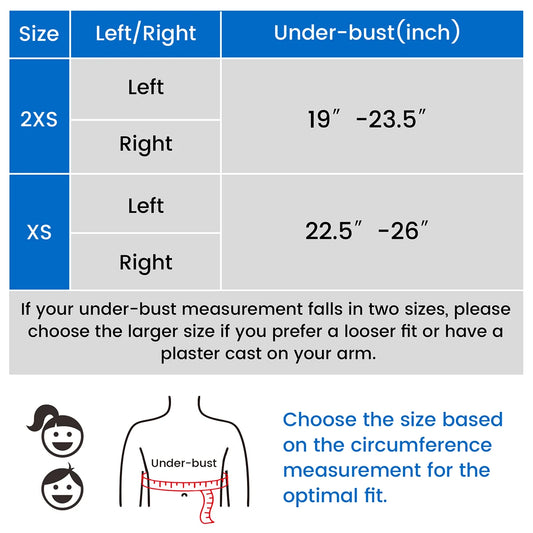 VELPEAU Kids Arm Sling Shoulder Immobilizer with Waist Strap, Sponge Filled Design, Arm Support Brace for Children, Boys, Girls