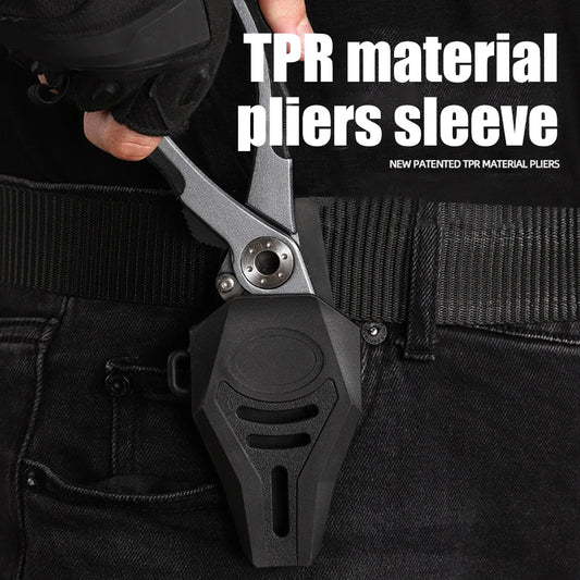 Scissor Line Cutter Case Lightweight Fishing Plier Bag Sheath Storage Heavy Duty Rubber Plastic Portable Fishing Tool Equipment