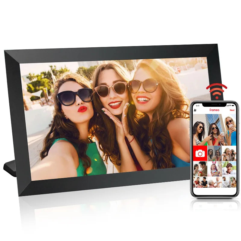 15.6 inch built in 32GB/ 64GB WiFi Large touch ips digital photo frame 1920*1080 WiFi Smart Frame Share Photos Videos via frameo
