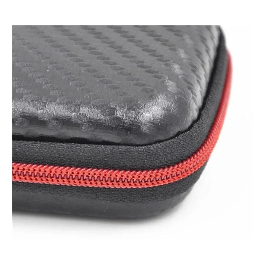 Earphone Case Storage Carrying Hard Bag Box For Earphone Headphone Accessories Earbuds Memory Card USB Cable Case Pouch For QKZ