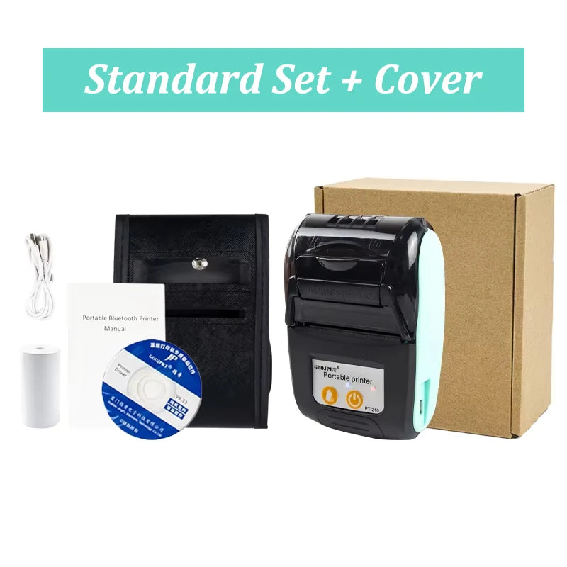 Mini Receipt Printer Portable, Bluetooth, Ticket ,Bill Receipt, POS, iOS/Android