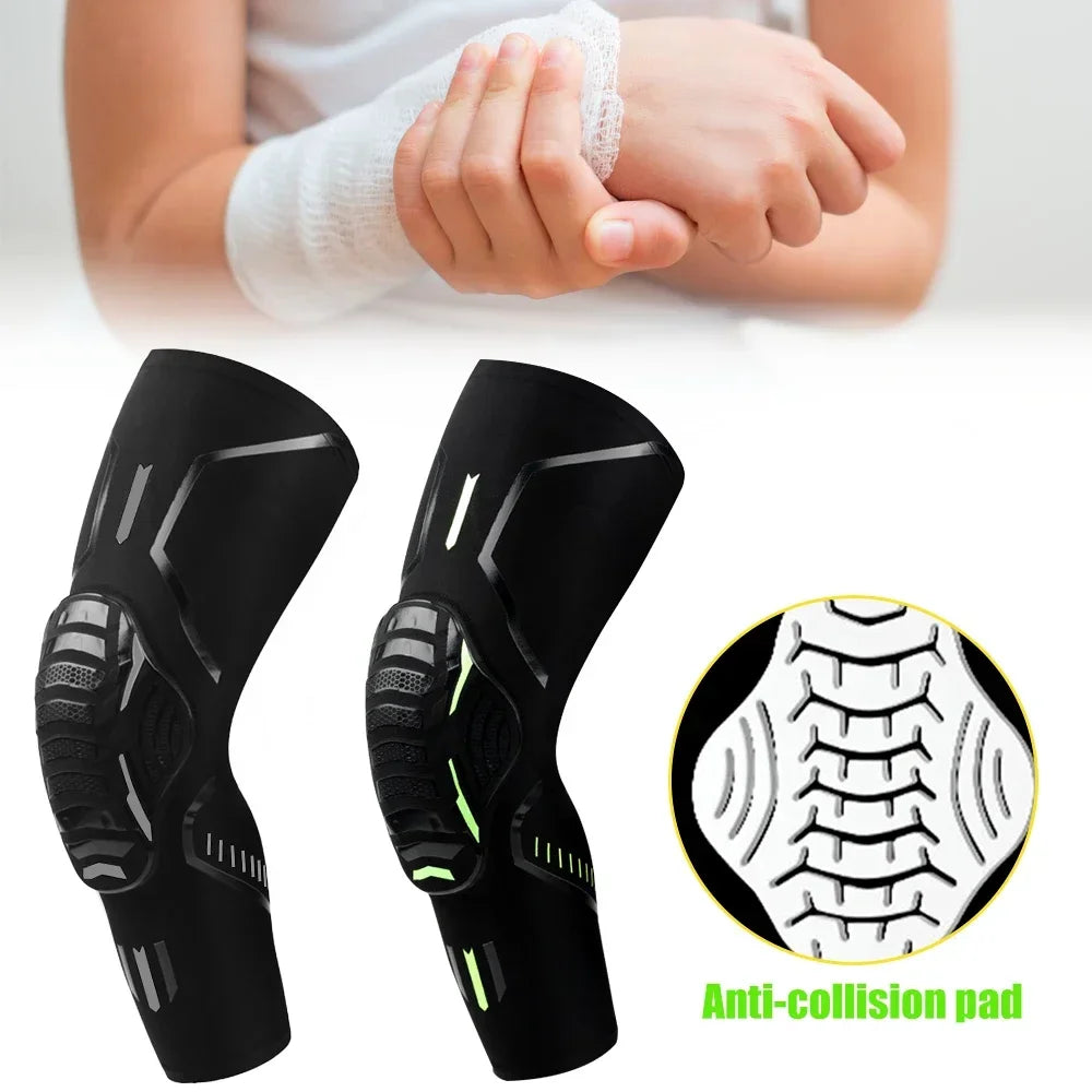 Kids Arm Elbow Sleeve Pads 5-15 Years Children Youth Sports Compression Protective Elbow Guard for Basketball, Football, Cycling