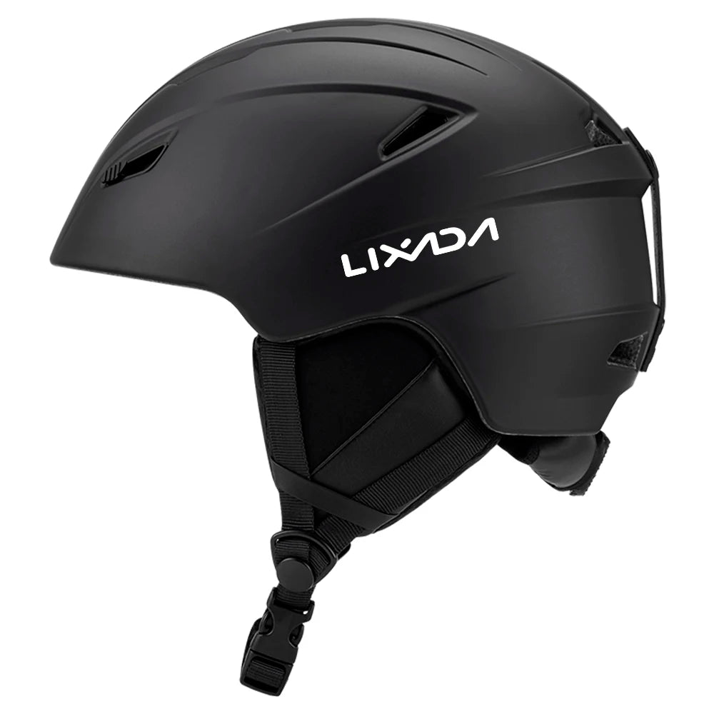 Ski Helmet Integrated Warm Snow Sports Helmet Adjustable Lightweight Comfortable Winter Snowboard Helmet with 14 Air Vent Holes