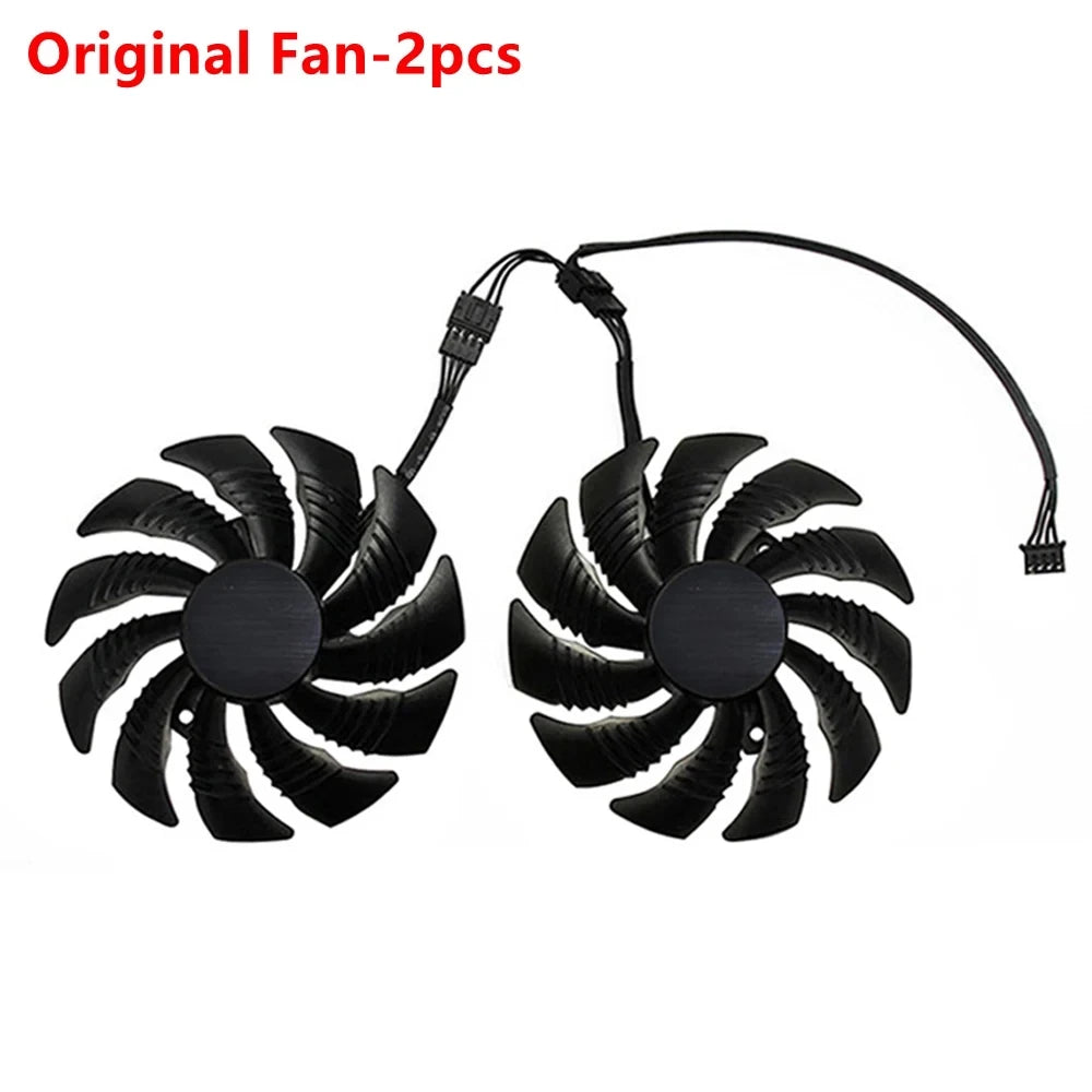 88MM T129215SU PLD09210S12HH 4Pin Cooling Fan For Gigabyte GTX 1050 1060 1070 960 RX 470 480 570 580 Graphics Card Cooler Fan